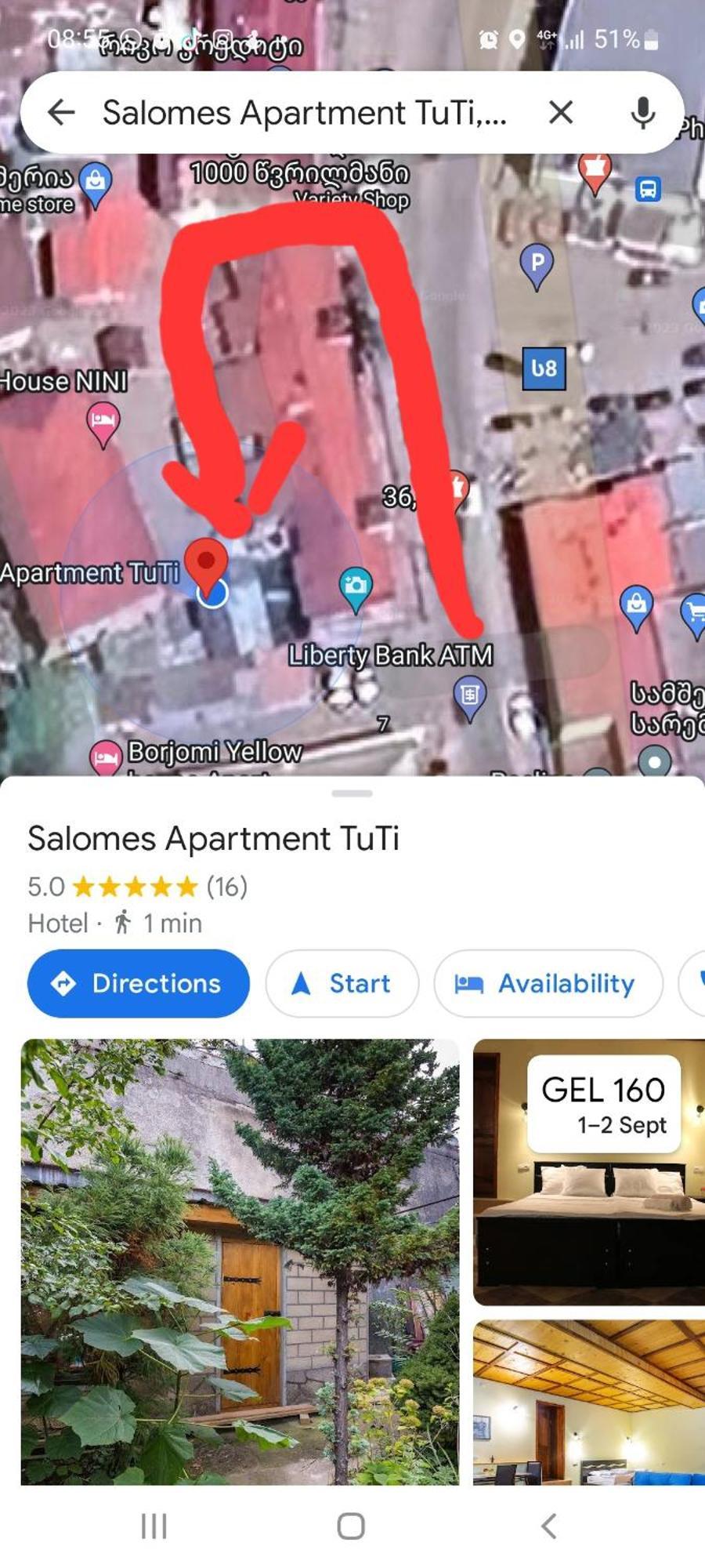 Salomes Apartment Tuti Borjomi Ngoại thất bức ảnh